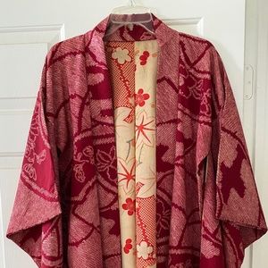 Kimono haori jacket/topper or Textile Art piece